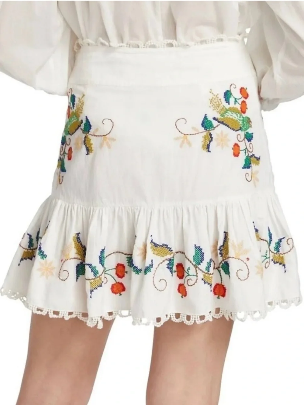 FARM Rio Embroidered Mini Skirt - Picture 3 of 9